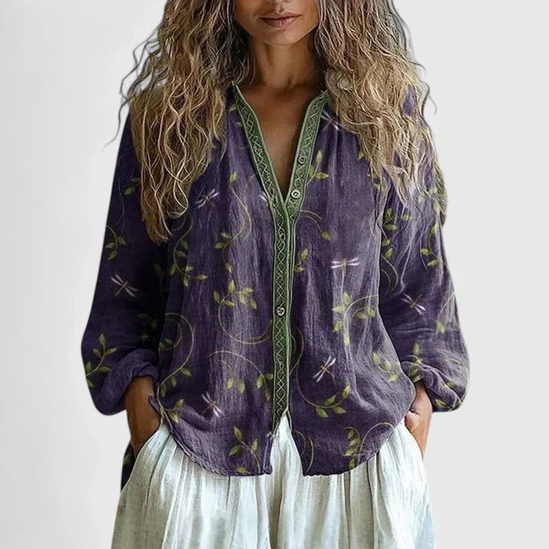 Linden Mode | Olivianne stijlvolle zomerblouse