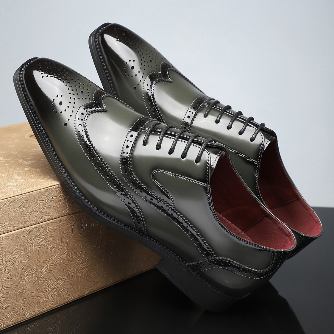 Linden Mode | Wingtip Oxfords met Tijdloze Elegantie