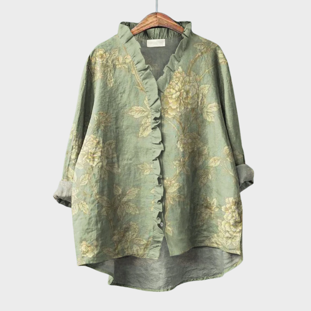 Van Dijkman Mode® | Rosalinde elegante zomerblouse