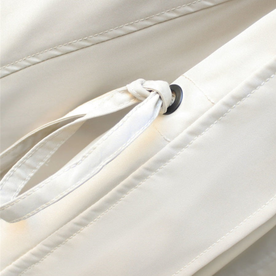 Linden Mode | Moderne Tweekleurige Trenchcoat