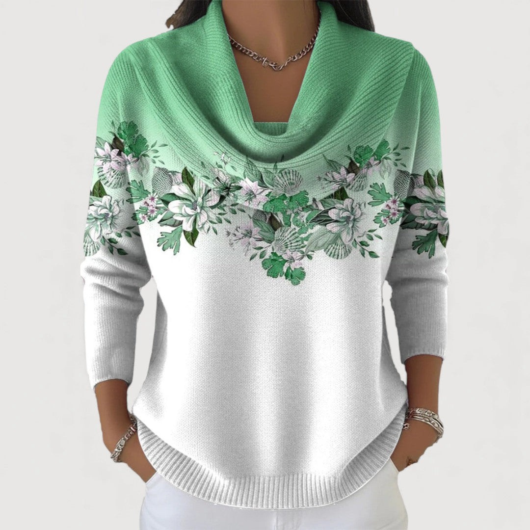 Linden Mode | Alora bloemen trui