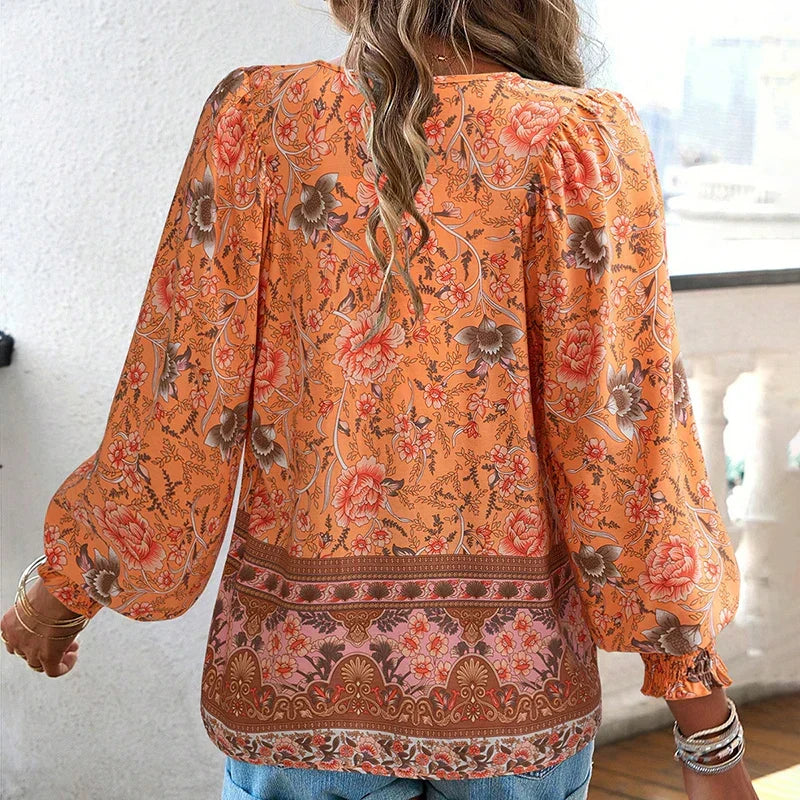 Van Dijkman Mode® | Stijlvolle Bloemenblouse