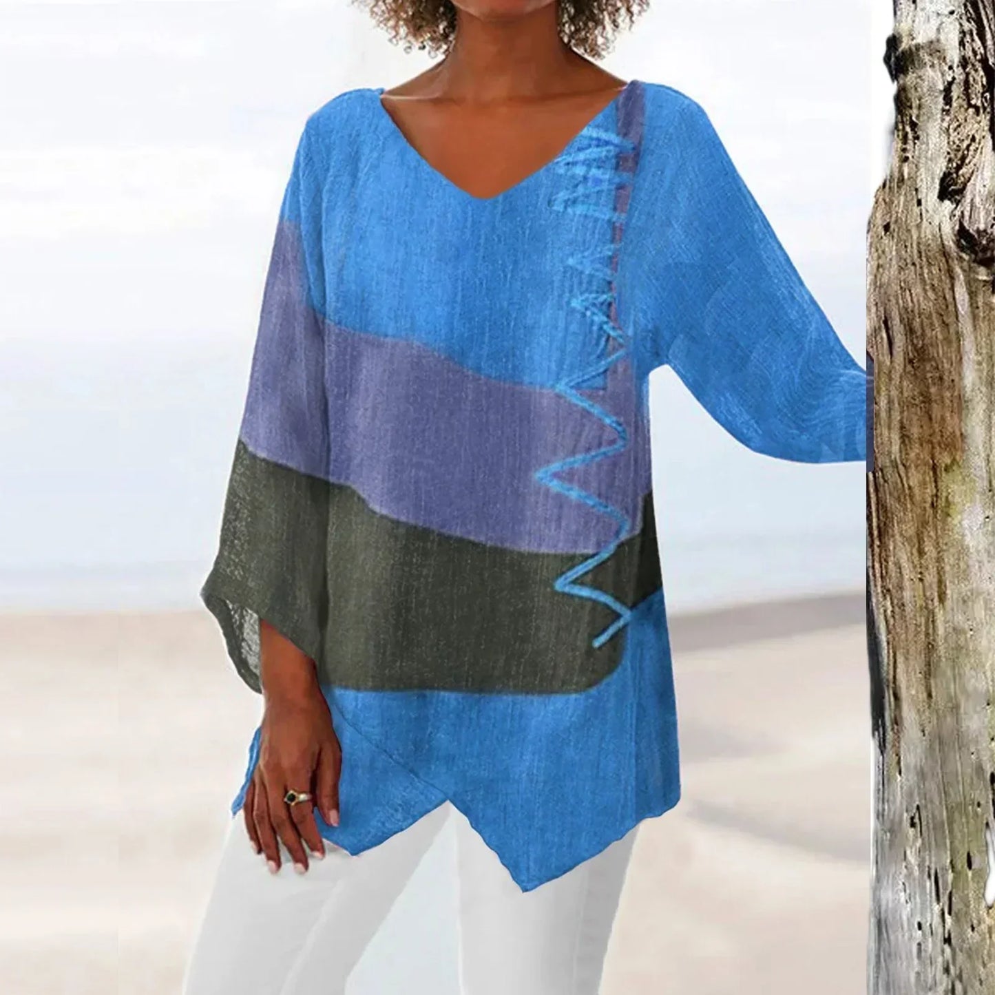 Linden Mode | Elegante zomerblouse voor dames (TIJDELIJK 1+1 GRATIS!)