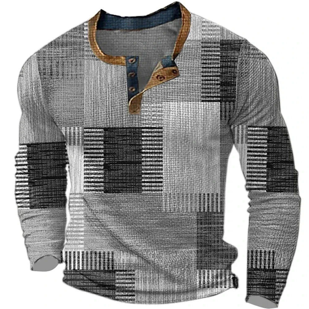 Beeckhoven™ | Kleurrijk Heren Shirt Met Lange Mouwen