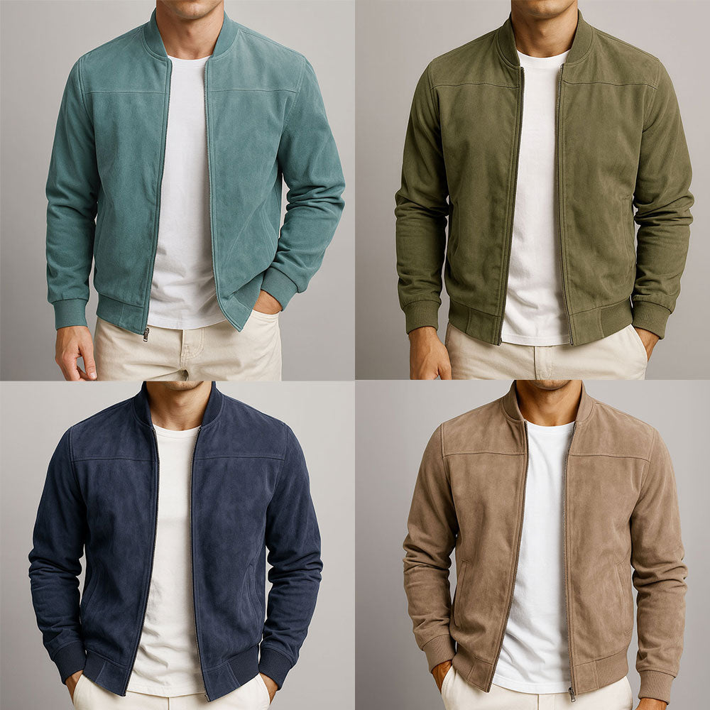 Linden Mode | Comfortabele Suèdejas voor Heren
