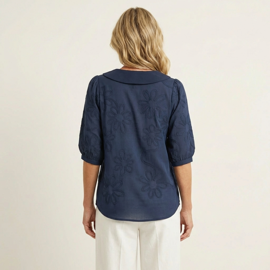 Van Dijkman Mode® | Elegante zachte dames blouse