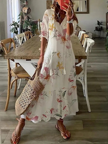 Van Dijkman Mode® | Elegante Bohemian Jurk