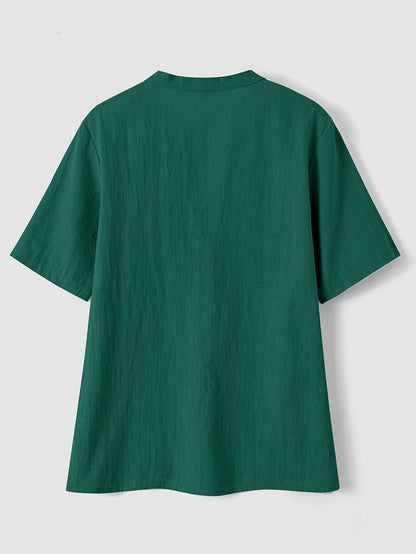 Van Dijkman Mode® | Elegante V-Hals Blouse