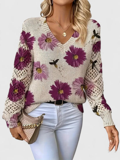 Van Dijkman Mode® | Elegante Bloementrui