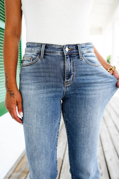 Linden Mode | Stretch Jeans met Hoge Taille