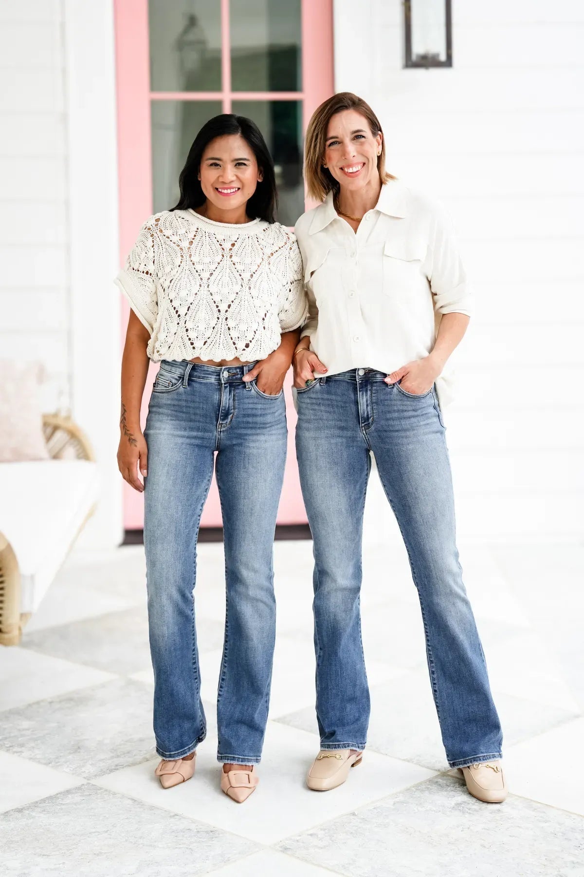 Linden Mode | Stretch Jeans met Hoge Taille