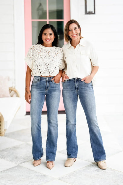 Linden Mode | Stretch Jeans met Hoge Taille