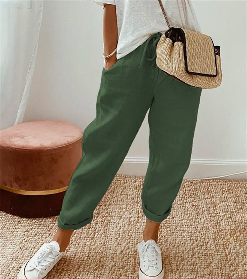 Linden Mode | Elegante linnen zomerbroek