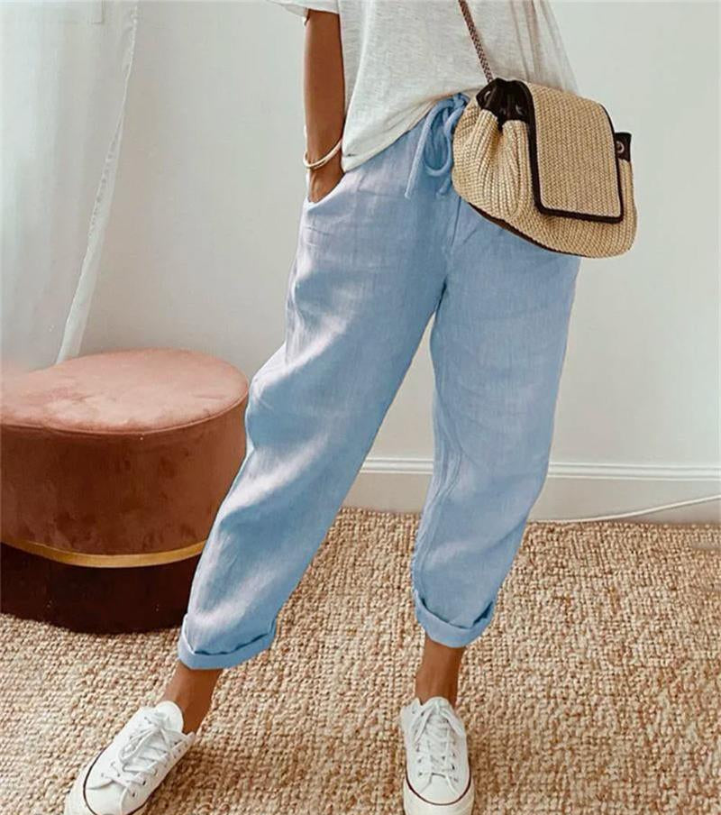Linden Mode | Elegante linnen zomerbroek