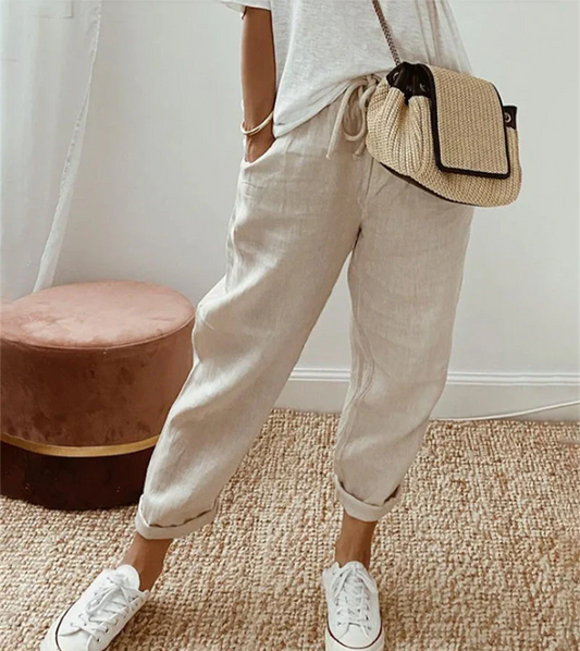 Linden Mode | Elegante linnen zomerbroek