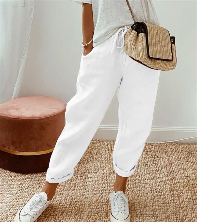 Linden Mode | Elegante linnen zomerbroek