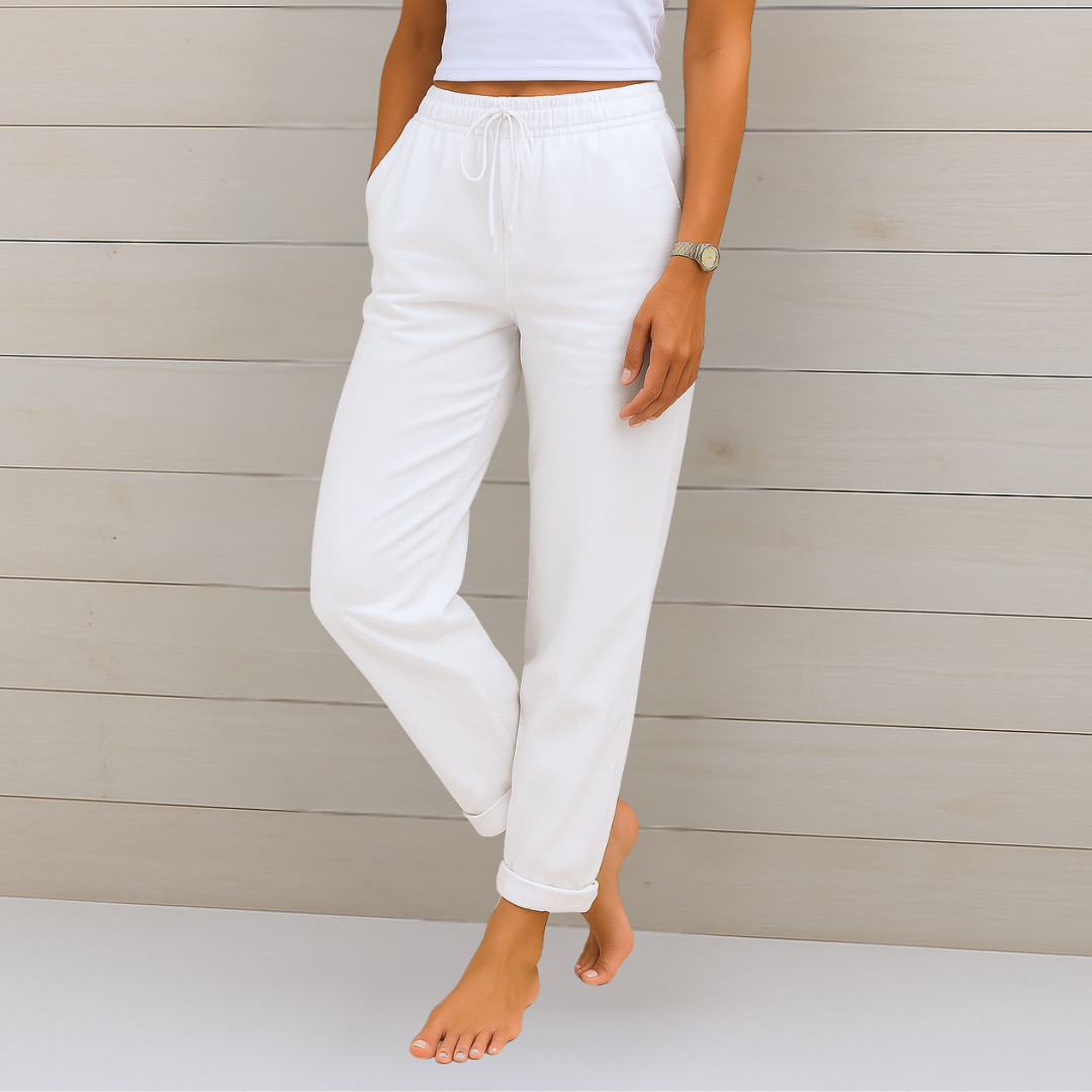 Linden Mode | comfortabele ademende linnen stretchbroek