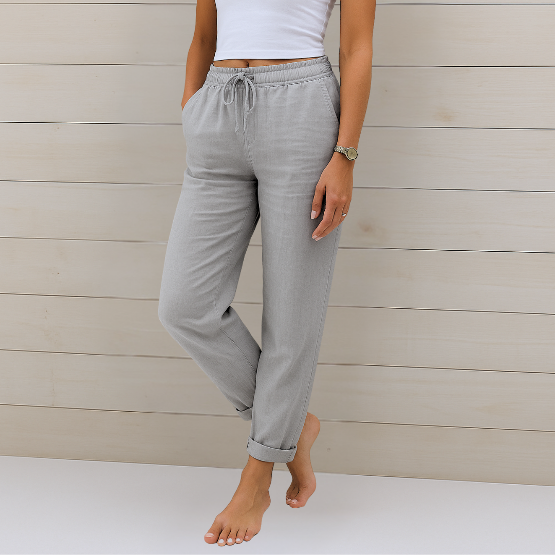 Linden Mode | comfortabele ademende linnen stretchbroek