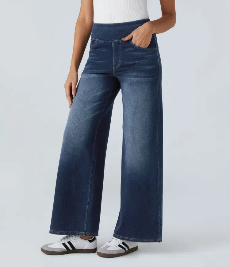 Linden Mode | Comfortabele Jeans met Hoge Taille