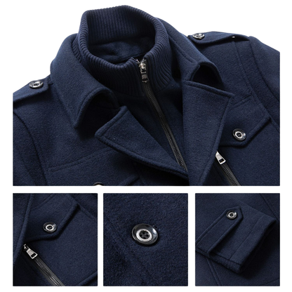 Van Dijkman Mode® | Trenchcoat in Britse Stijl