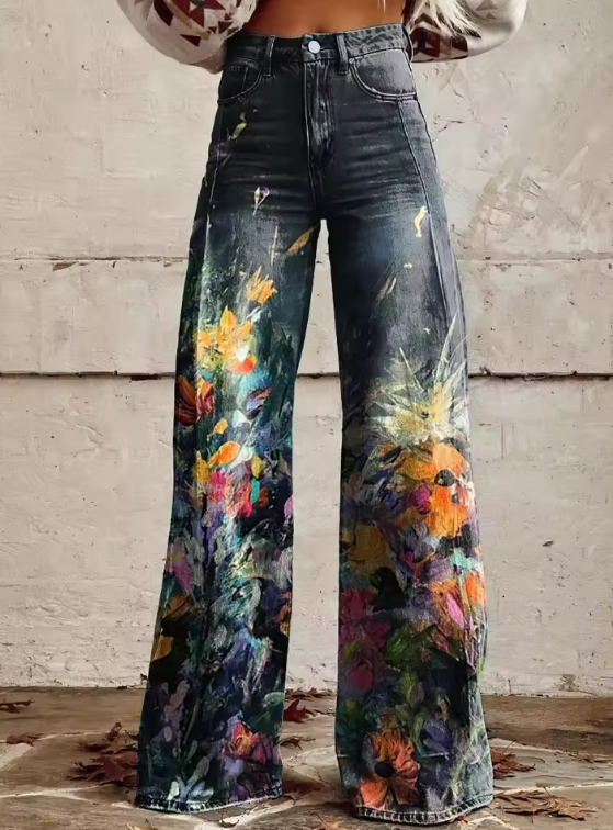 Linden Mode | Boho Chic Vloeiende Broek