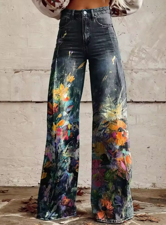 Linden Mode | Boho Chic Vloeiende Broek