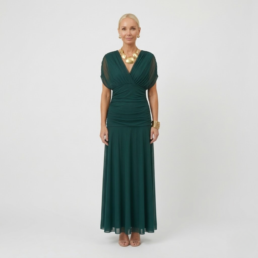 Levii ISABELLA Elegante Maxi-jurk detail