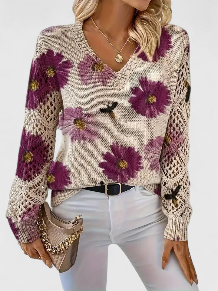 Van Dijkman Mode® | Elegante Bloementrui