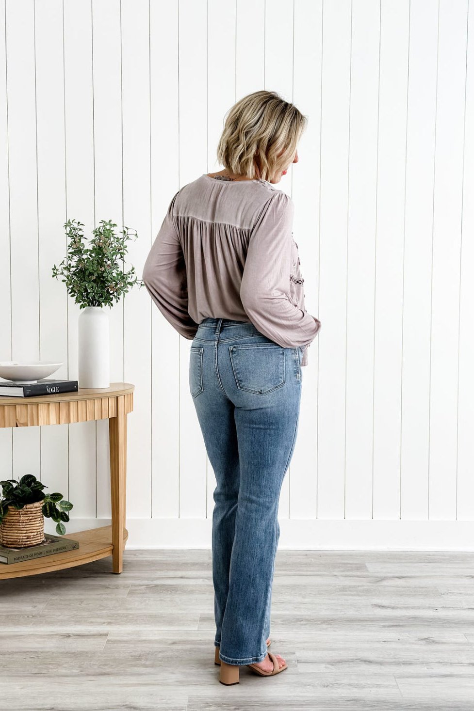 Linden Mode | Stretch Jeans met Hoge Taille