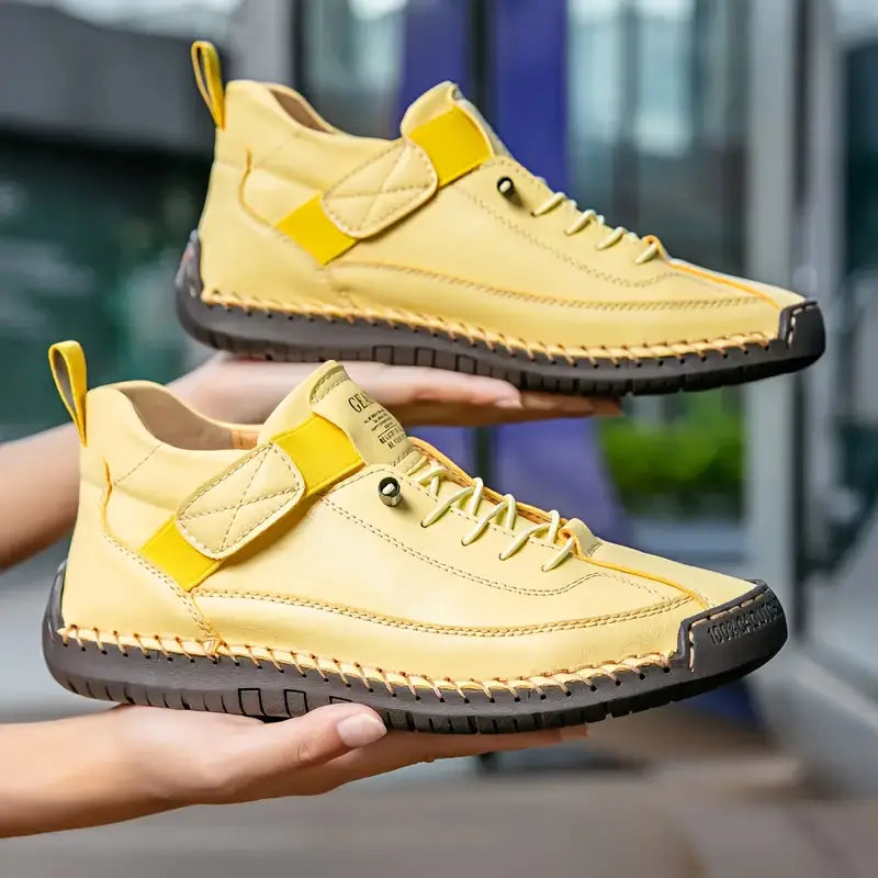 Linden Mode | Orthopedische Sneakers met Brede Neus