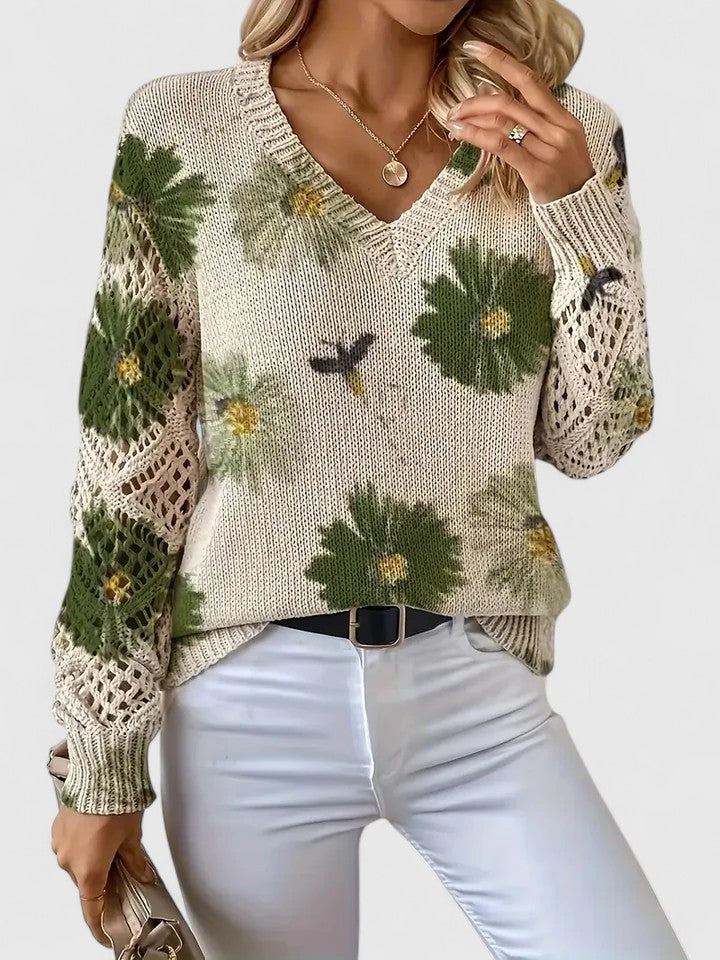 Van Dijkman Mode® | Elegante Bloementrui