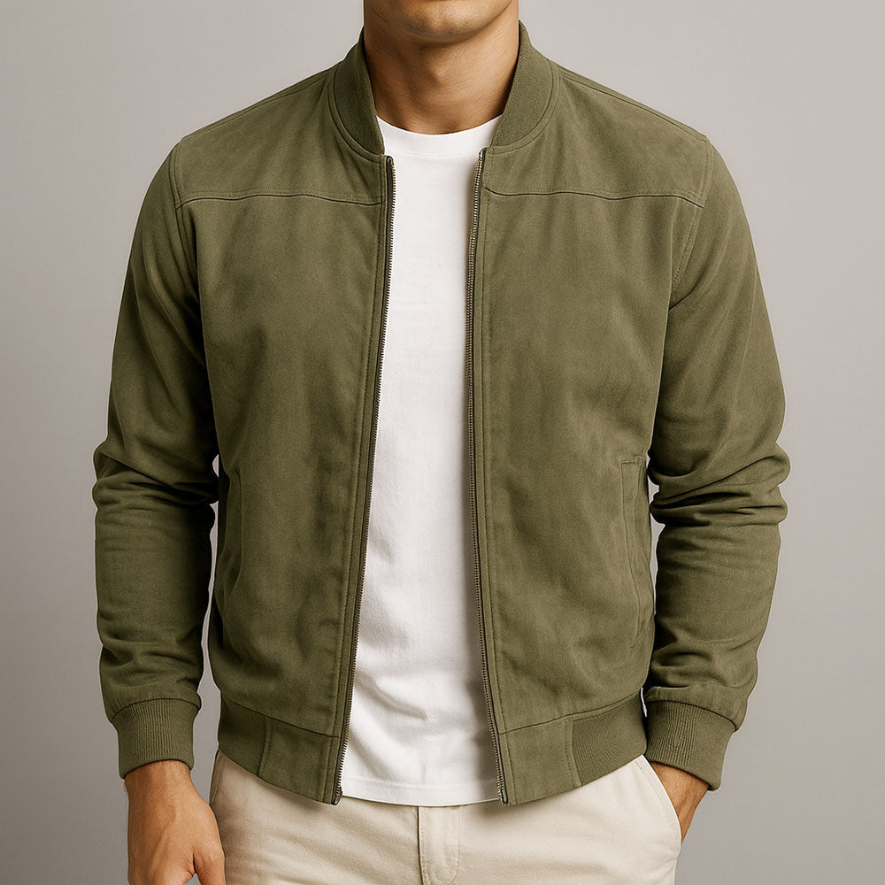Linden Mode | Comfortabele Suèdejas voor Heren