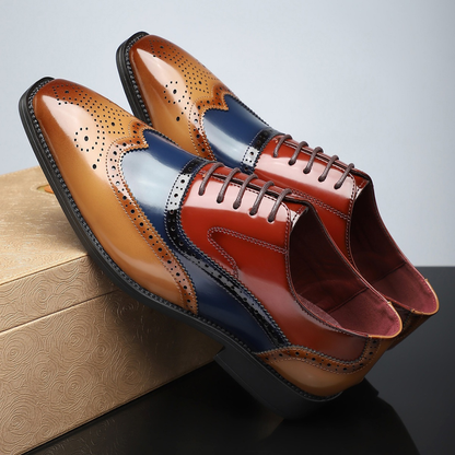Linden Mode | Wingtip Oxfords met Tijdloze Elegantie