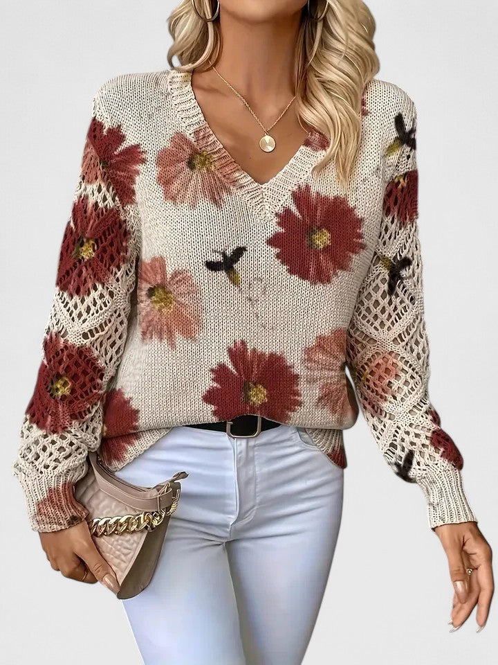 Van Dijkman Mode® | Elegante Bloementrui