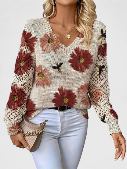 Van Dijkman Mode® | Elegante Bloementrui