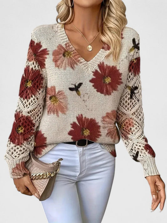 Van Dijkman Mode® | Elegante Bloementrui