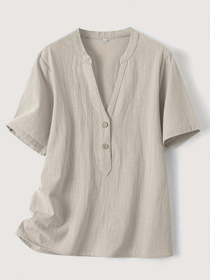 Van Dijkman Mode® | Elegante V-Hals Blouse
