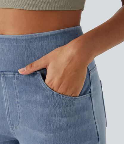 Linden Mode | Comfortabele Jeans met Hoge Taille