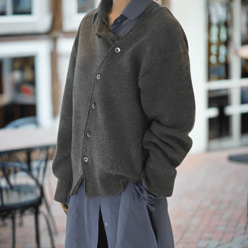 Van Dijkman Mode® | Cardigan met Knoopjes