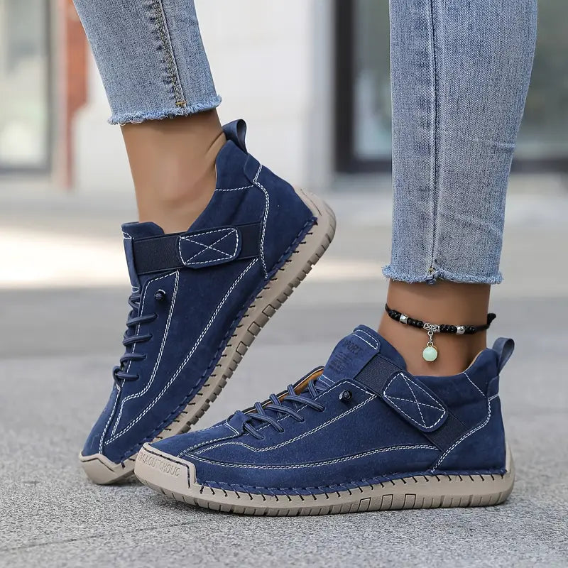 Linden Mode | Orthopedische Sneakers met Brede Neus