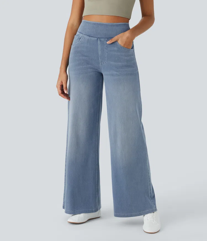 Linden Mode | Comfortabele Jeans met Hoge Taille