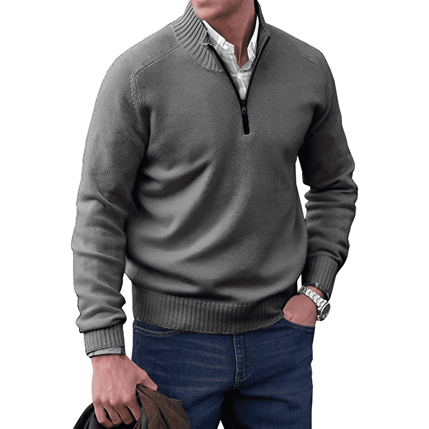 Linden Mode | Moderne Zip Trui