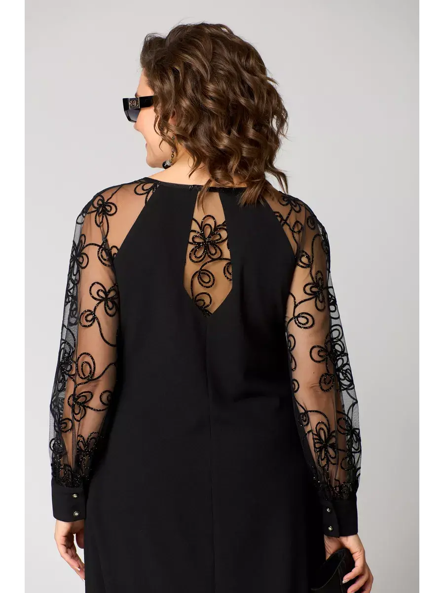 Levii Regina Klassieke Midi-jurk detail