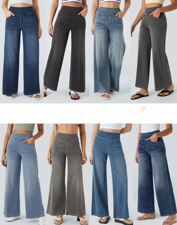 Linden Mode | Comfortabele Jeans met Hoge Taille