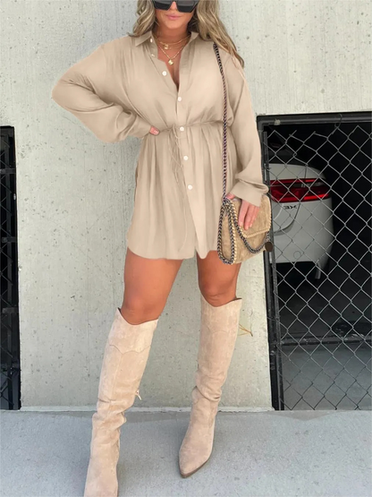 Van Dijkman Mode® | Trendy Satijnen Romper Jurk