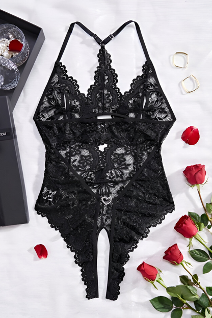 Van Dijkman Mode® | Kanten Lingerie Bodysuit