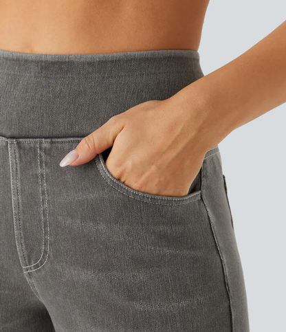 Linden Mode | Comfortabele Jeans met Hoge Taille