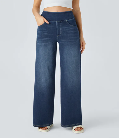 Linden Mode | Comfortabele Jeans met Hoge Taille