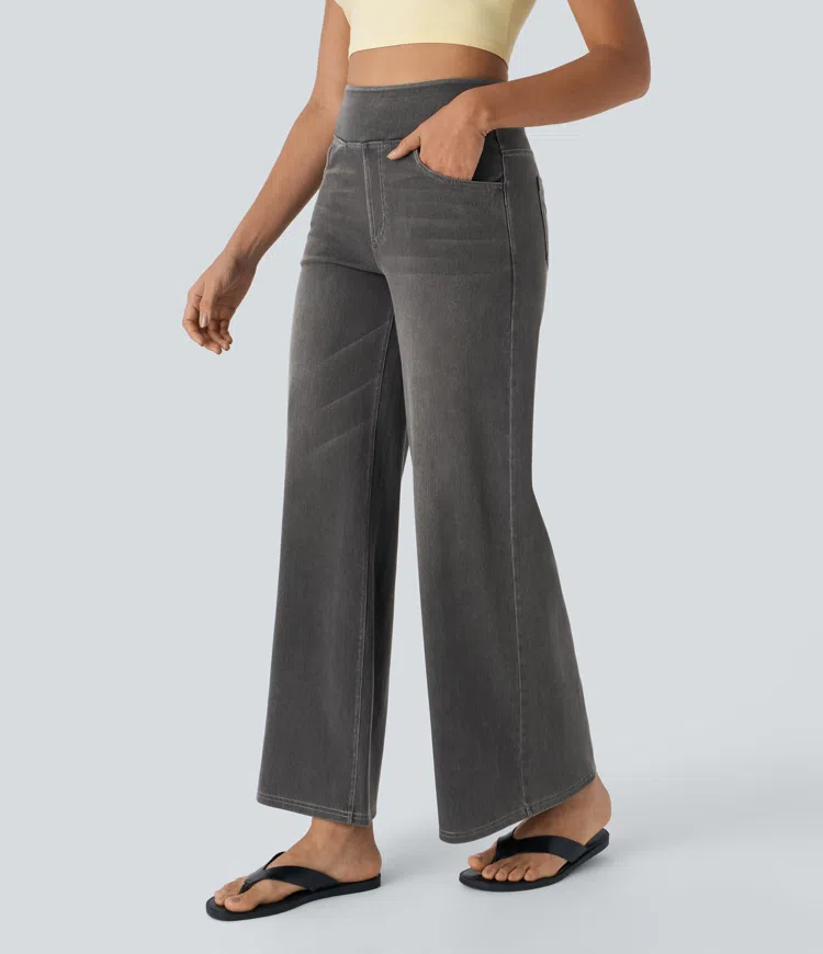 Linden Mode | Comfortabele Jeans met Hoge Taille