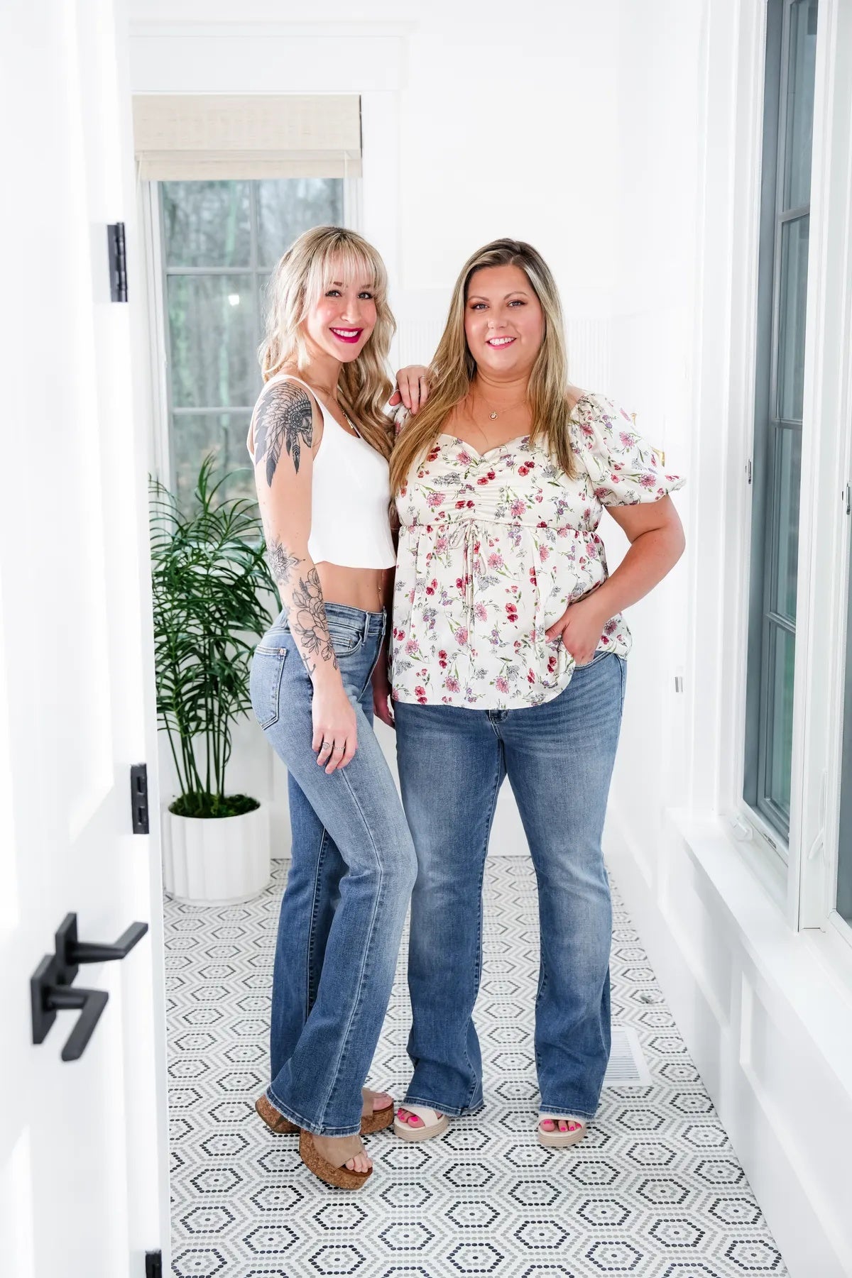 Linden Mode | Stretch Jeans met Hoge Taille